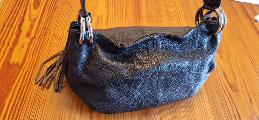 Mala de mão Furla castanho escuro