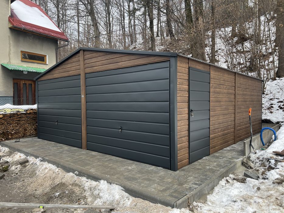 Garaz premium mocna konstrukcja drewnopodobny