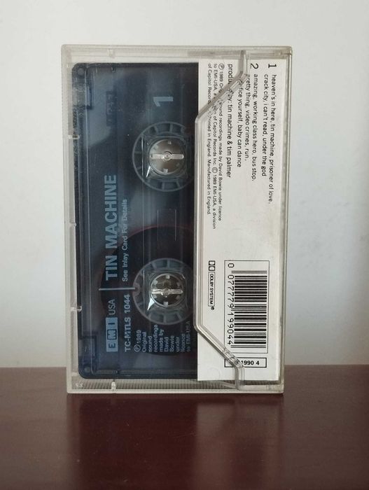 Tin Machine "Tin Machine" Cassete Audio