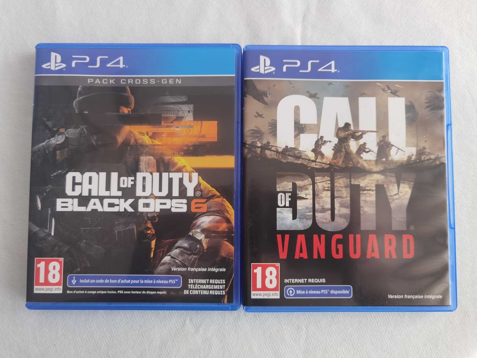 Call of duty black ops 6 + vanguard - ps4 em estado perfeito