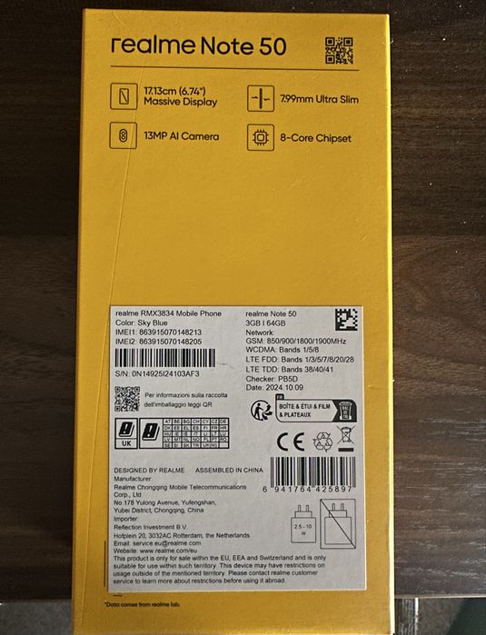 Telefon Realme Note 50