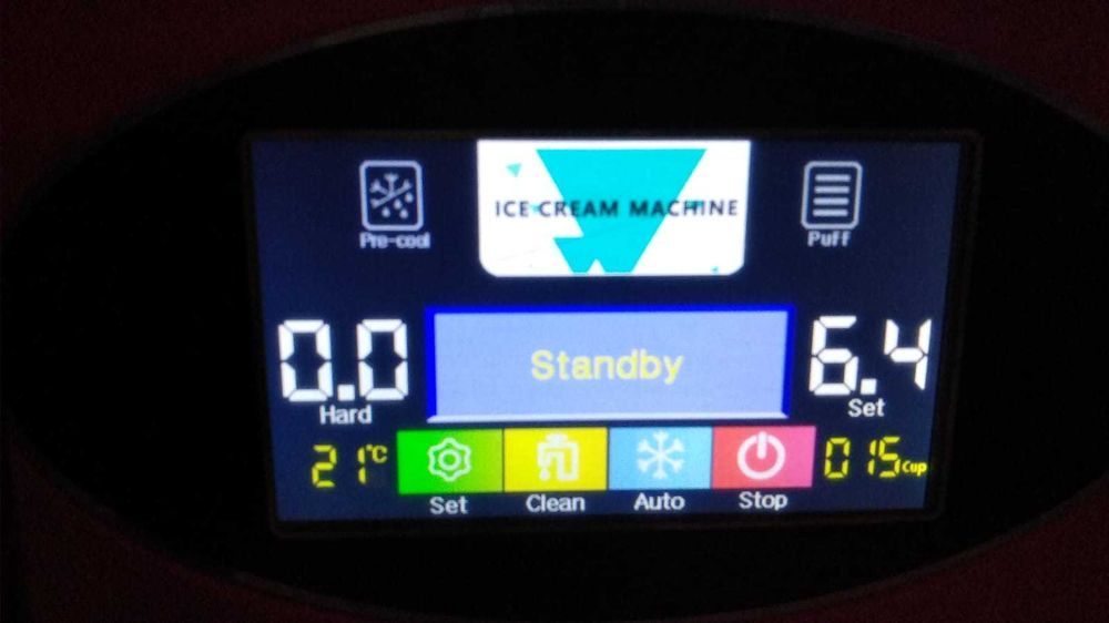 Máquina de Gelado Soft / AÇAÍ MODO NOTURNO NOVA