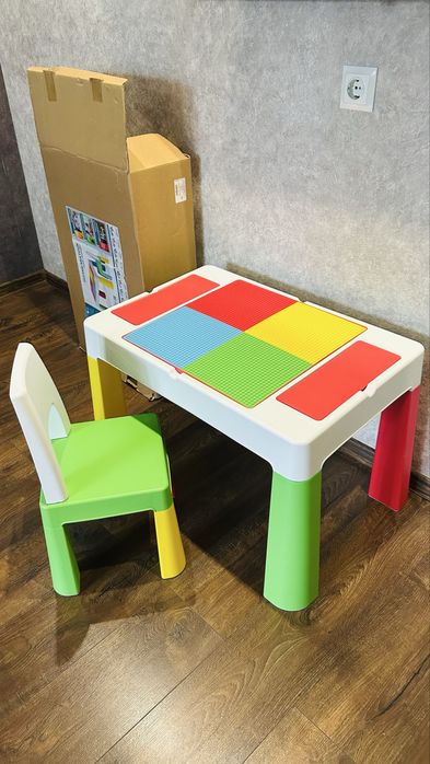 Стіл та стільчик дитячі Tega Multifun