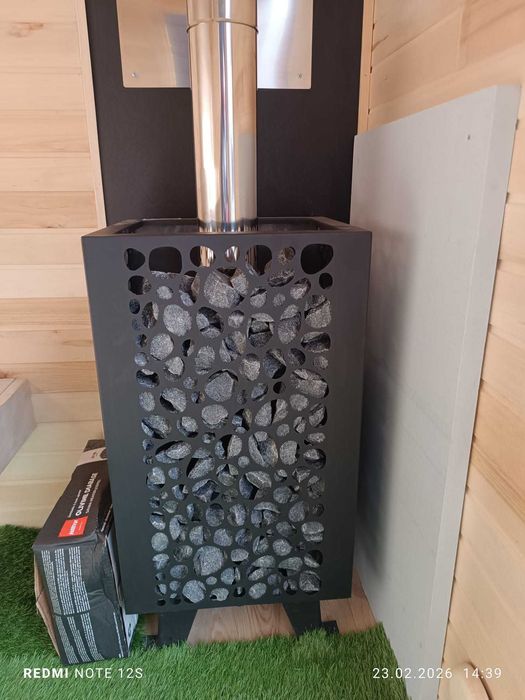 Sauna Ogrodowa Hot Tub Piec na Drewno 200x230cm CAŁA POLSKA