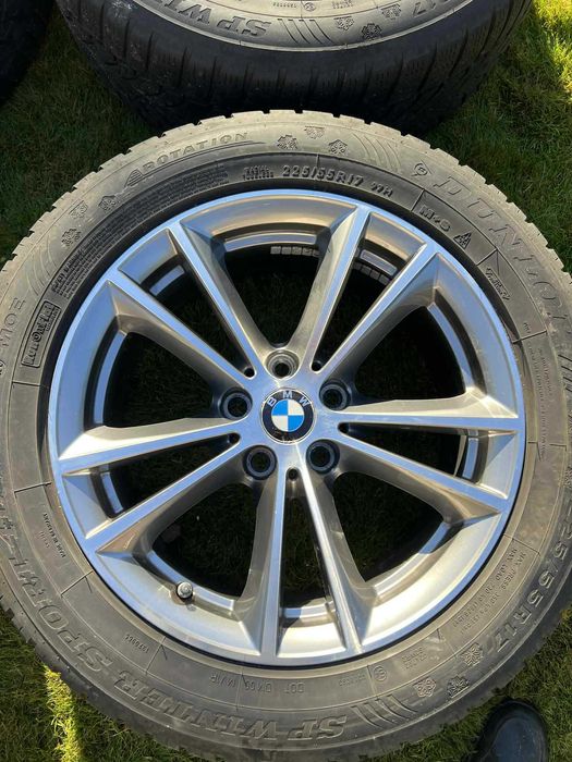 Koła zimowe BMW, 225/55R17, opony Dunlop SP Winter Sport RunFlat,
