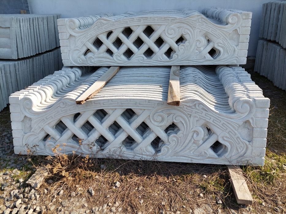 Еврозабор бетоний,секційний паркан,забор бетоний,паркан,європаркан