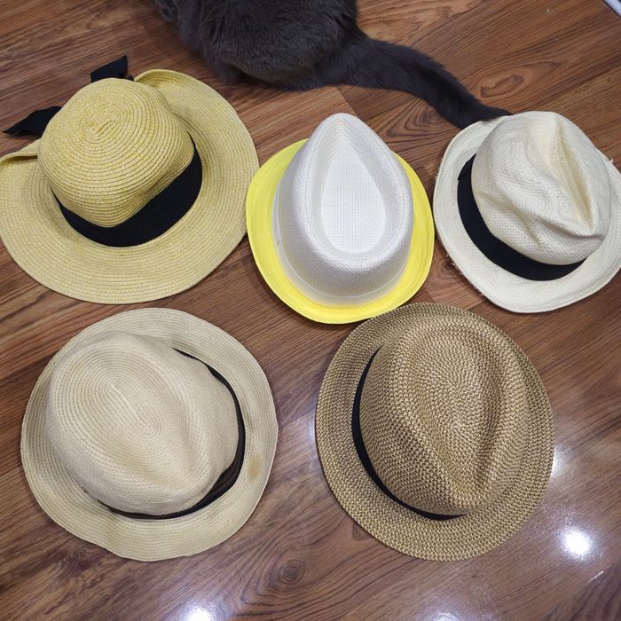 Шляпа, соломенная Conver, Keep Away from fire, Oysho, Massimo Duti