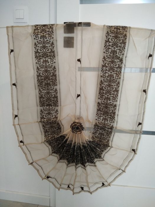 Firana Wachlarz Panel zloto 80x90