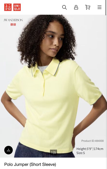 Наве поло М uniqlo
