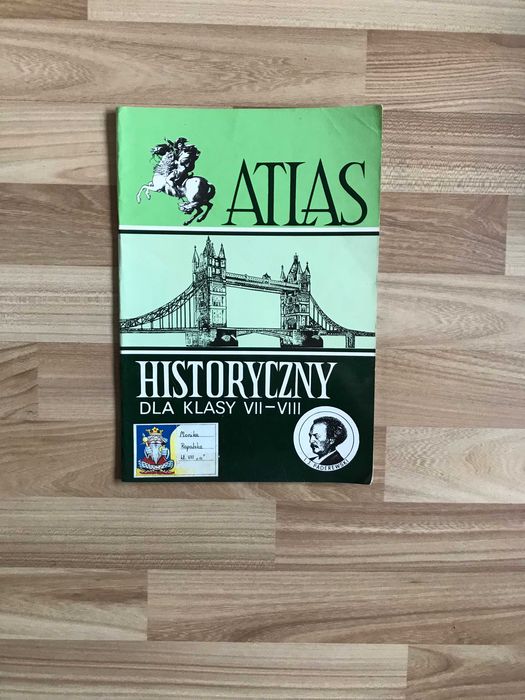 Atlas Historyczny dla klas VII i VIII szkoła podstawowa