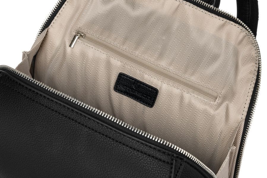 stylowy plecak damski z klapką - peterson