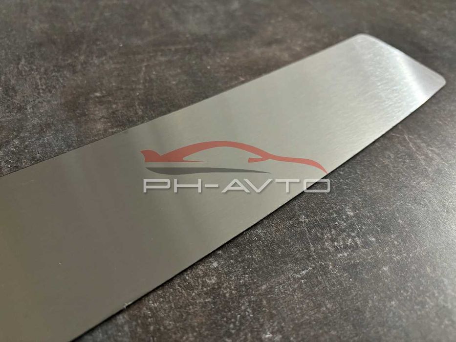 Накладка на задній бампер Skoda Superb 3 з 2015 Седан Нержавійка