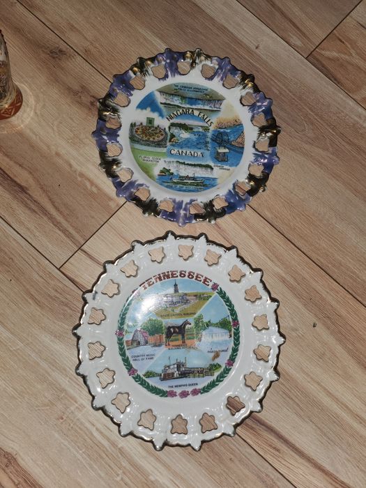 Talerze dekoracyjne pamiątkowy