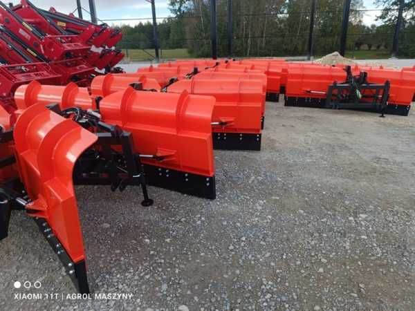 Lemiesz pług strzałkowy do odśnieżania Metal-Technik 2,6