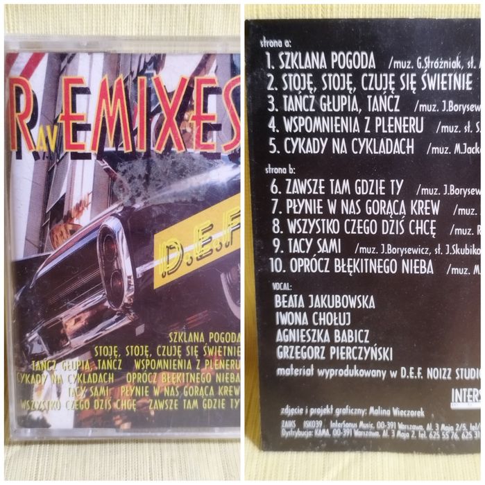 Kaseta magnetofonowa "Polskie Składanki" / 4 Albumy