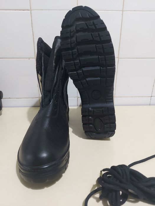 Botas pretas para Vigilantes, Tamanho 45