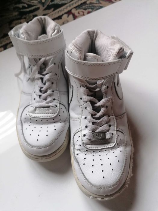 Buty nike sneakersy air force one białe 36 23 cm