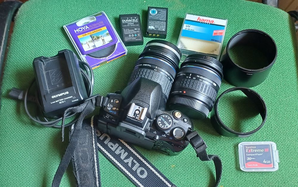 Kit Olympus digital E-620 sensor 4/3