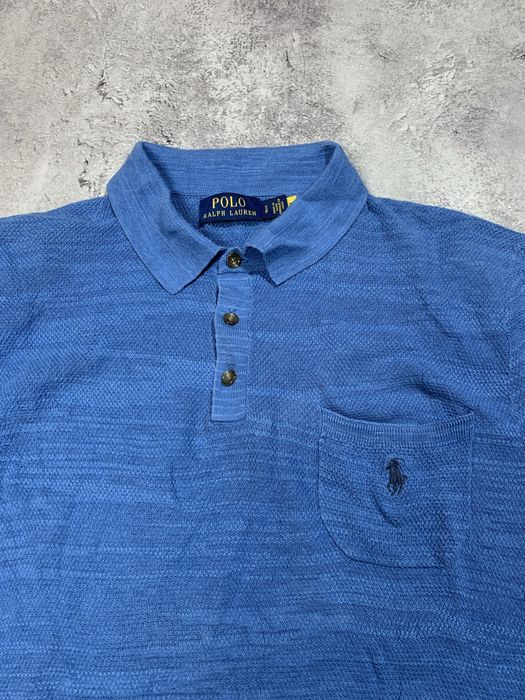 (Розмір S) Светр-поло Ralph Lauren Cotton-Linen Polo-Collar Sweater футболка