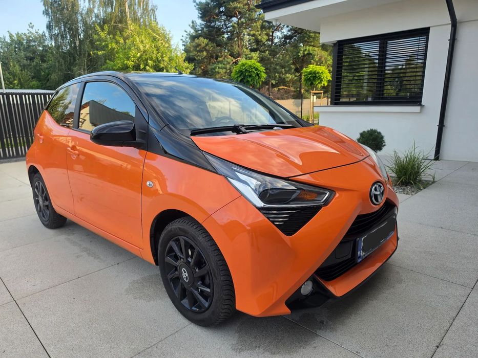 Toyota Aygo Aygo 1.0 2019 Orange | ORYGINAŁ LAKIER | 1 właściciel | niski przebieg