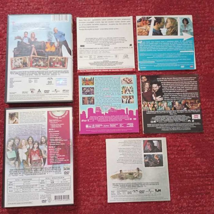 Kate Hudson zestaw 6 sztuk filmów DVD