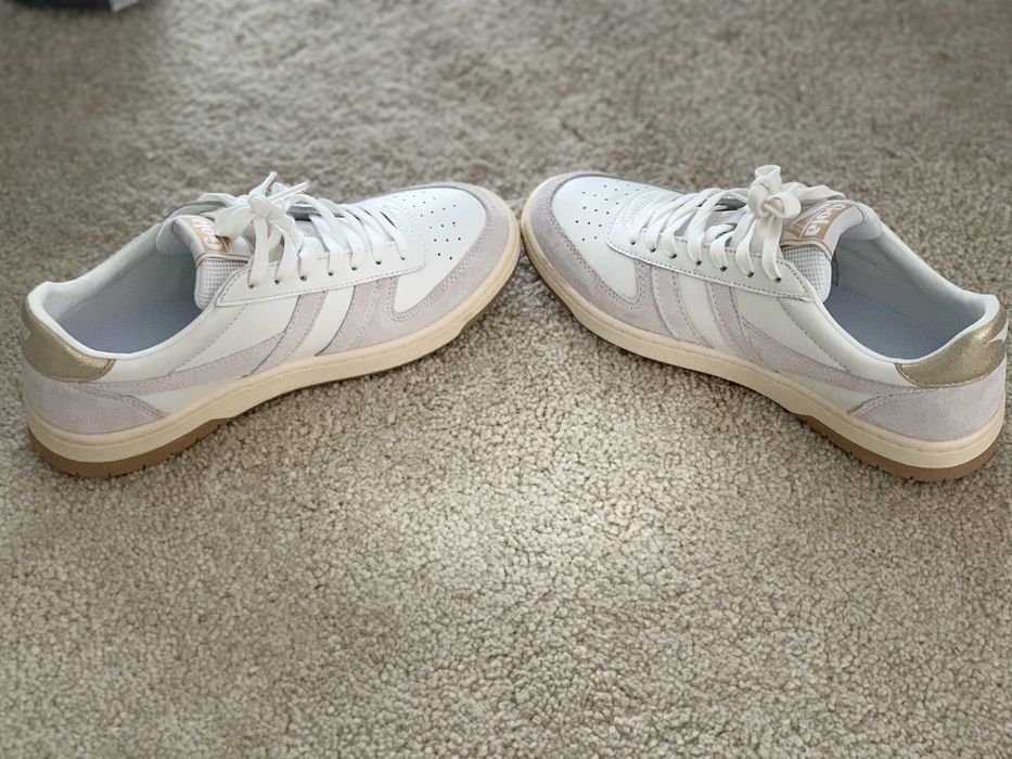 Tenis Gola HAWK - Branco / Bege Novos