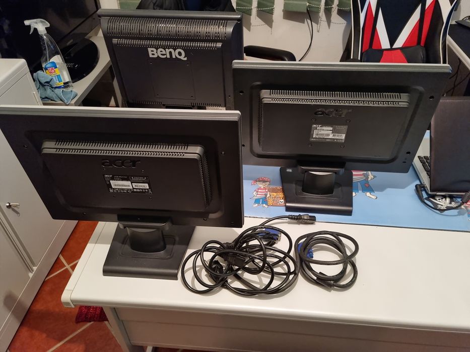 Set of 3 Monitors: ACER + BENQ64286326394754120