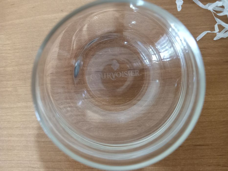 Бокали "COURVOISIER" скляні 2шт. для коньяку