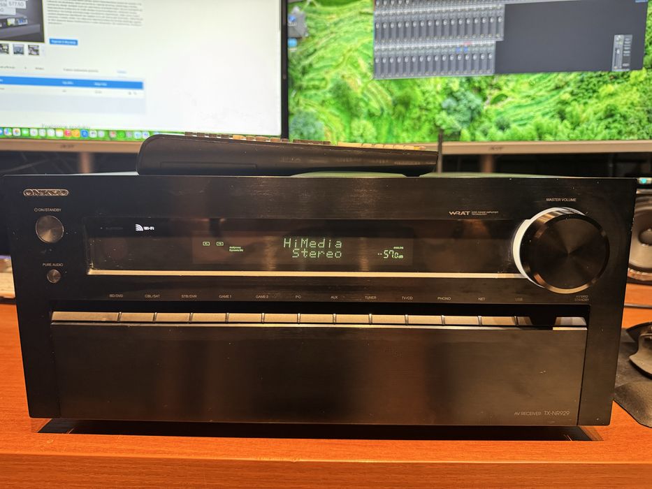 Potężny Amplituner 9.2 Onkyo TX-NR929 | Czarny | Stan Idealny | THX | Kalibracja