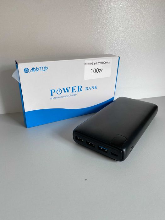Powerbank a addtop 26800 mAh czarny