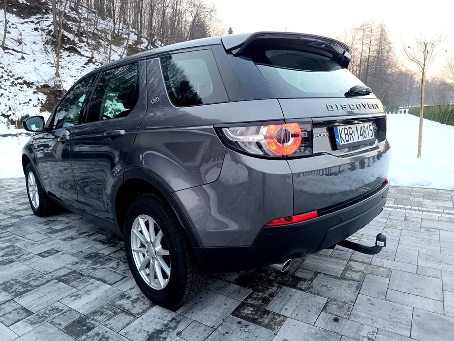 Land Rover Discovery Sport 2.0 150KM_4x4_BEZWYPADKOWY_ZADBANY ! Alu17_asystenci_hak_2xpdc