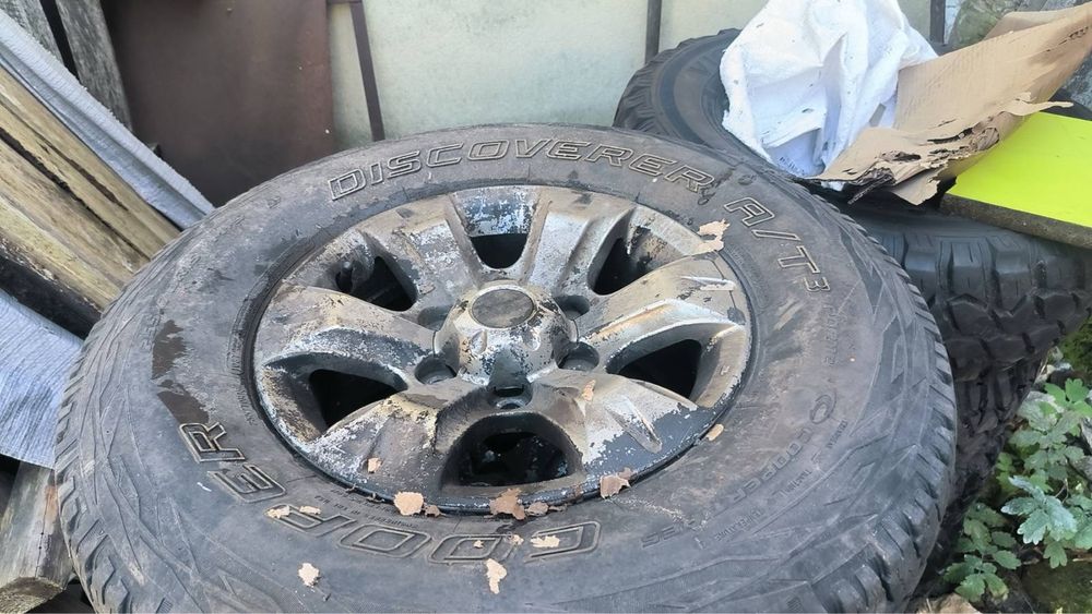 Cooper discover A/T 255/70 r15 з дисками 6/139,7