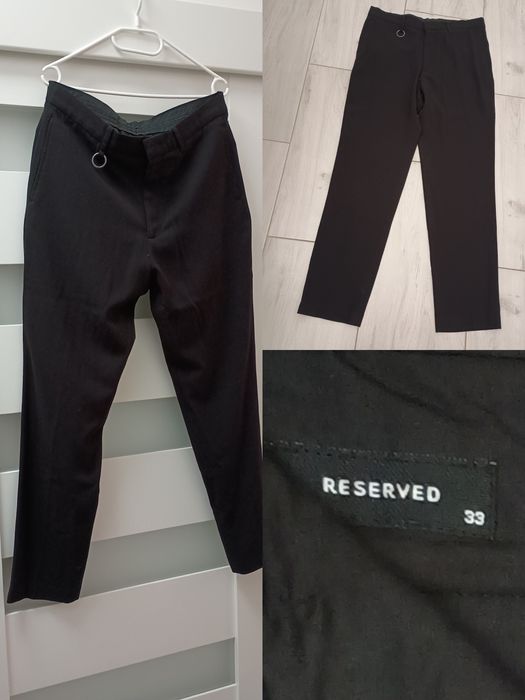 Spodnie męskie 33 Reserved wizytowe eleganckie święta
