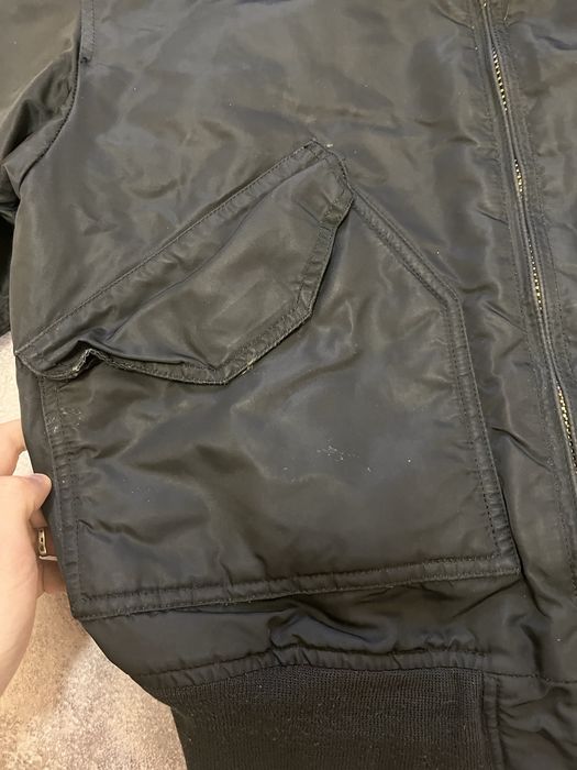 Чорний Бомбер від Alpha Industries CWU-45