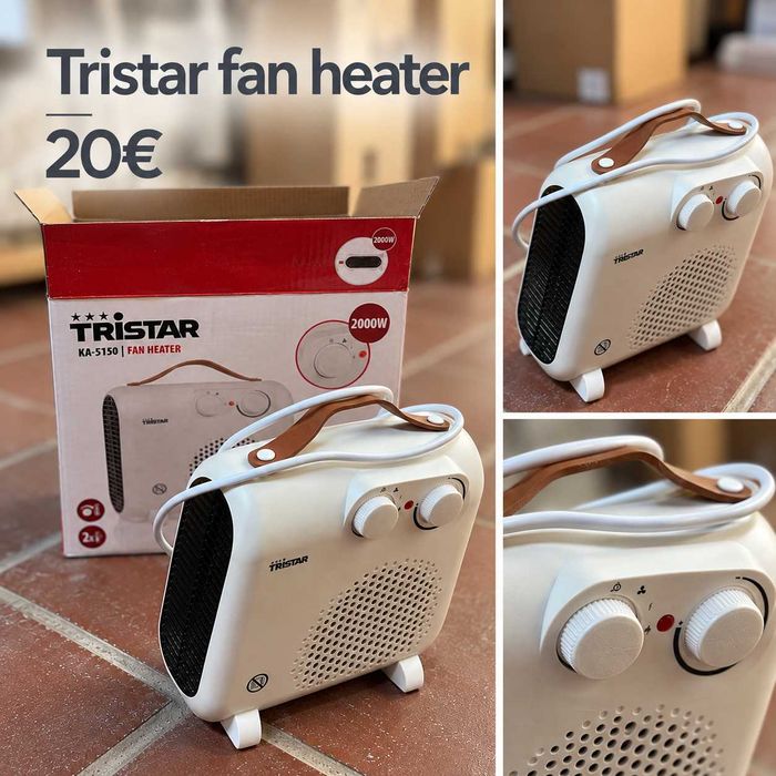 Tristar fan heater / Aquecedor Tristar
