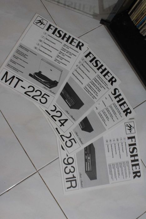Aparelhagem Fisher DCS-931R Completa com Móvel