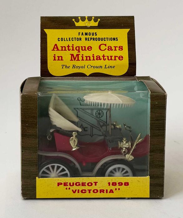 KMC_PEUGEOT 1898 “Victoria” Esc 1/43. Série Antique Cars In Miniature. Como novo.