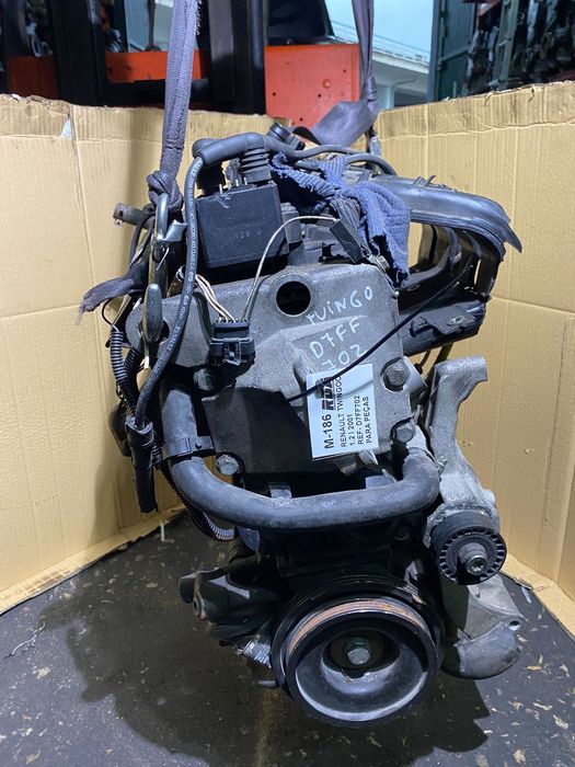 M186 Motor Para Peças Renault Twingoo 1.2 I De 2001 Ref- D7F702