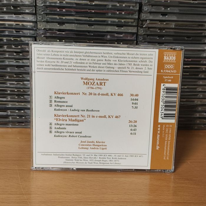 Mozart Klavierkonzerte Nr. 20 & 21