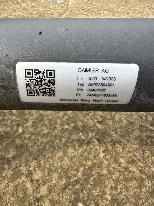 Міст мост Sprinter w906,w907 51:13