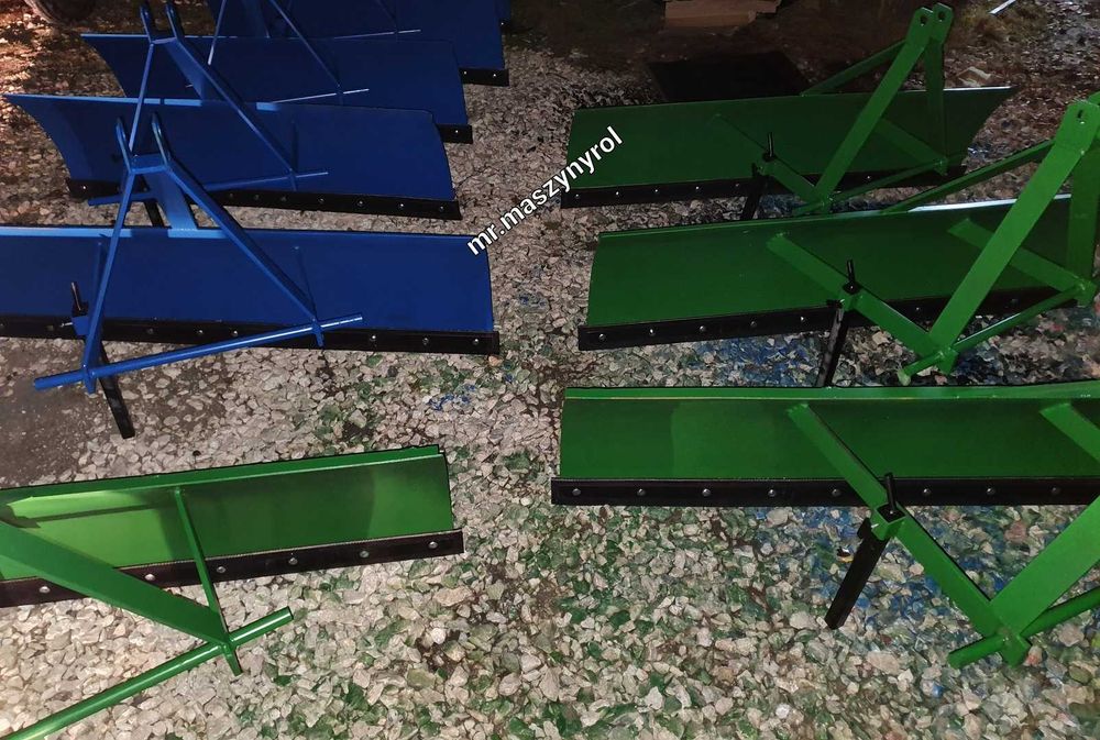 1.5 i inne wzmocniony pług na tył tuz do śniegu ciągnący / spychający