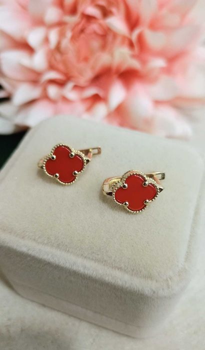 Złote kolczyki p.585/3,41g