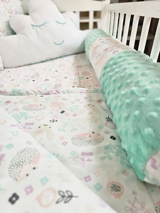 Zestaw do łóżeczka 60×120 dla noworodka