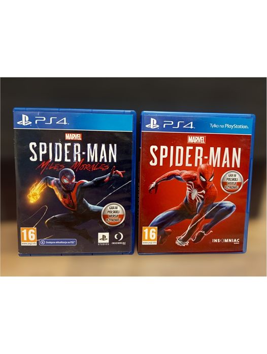 Zestaw Marvel's Spider-Man PS4 + Miles Morales