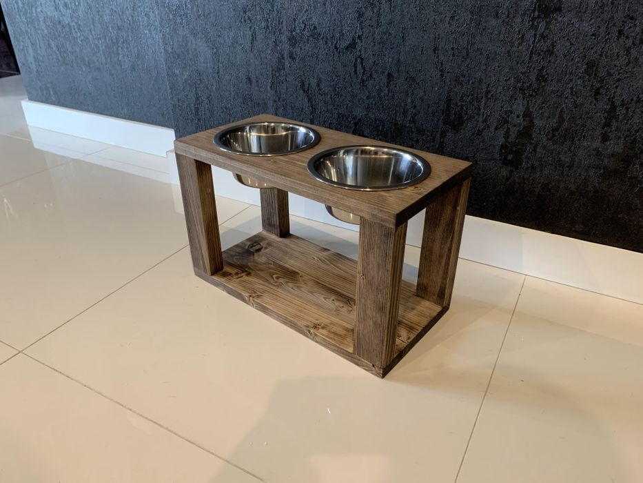 Stojak  bufet na miski dla psa