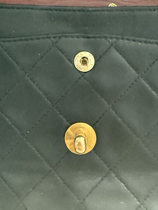 Chanel mini double flap vintage 24 k gold