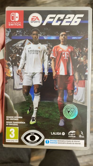 Nintendo switch ea fc 26 ( caixa selada)