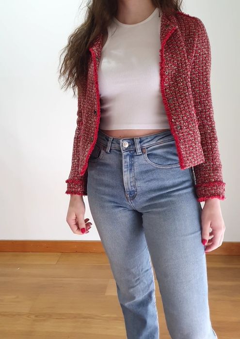 Casaco vermelho Zara kids