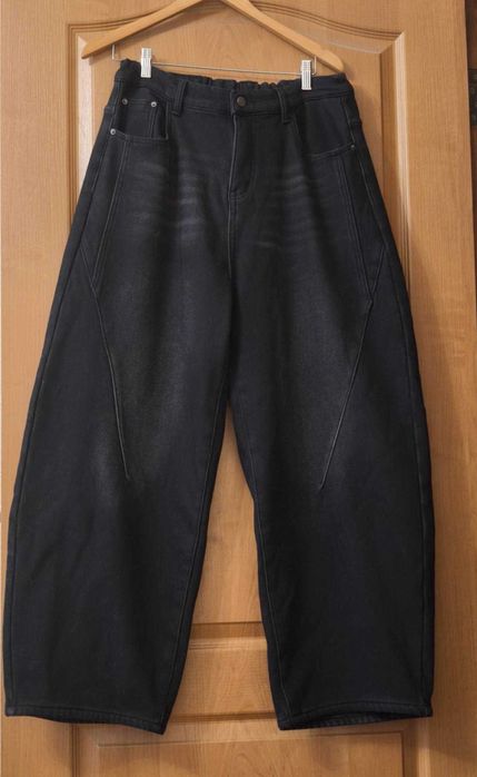 Джинси baggy утеплені на 50-52р.