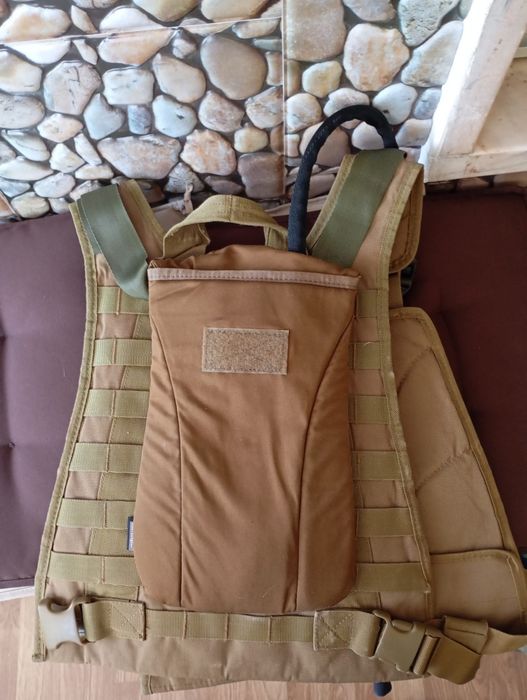 Airsoft farda original com colete e camelback